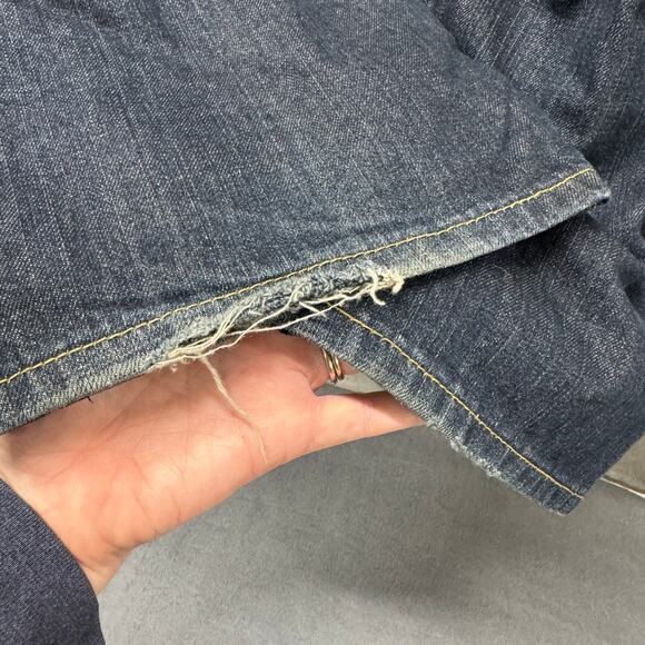 Levi's 559 Jeans Mens 40x32 ACTUAL Relaxed Straight Faded Wash Denim - Picture 5 of 9